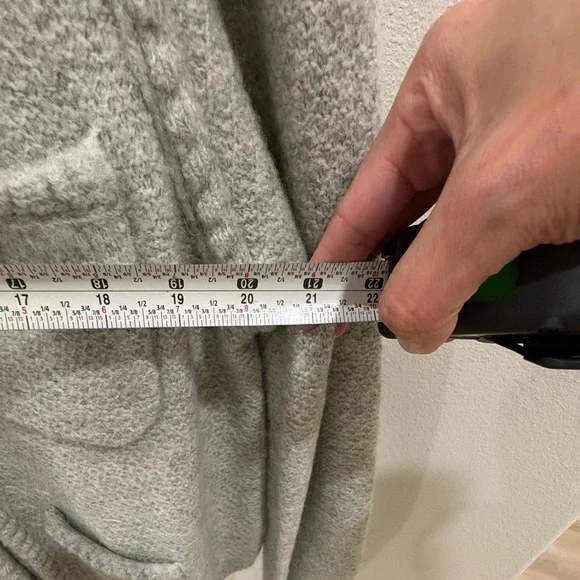 J.Crew Embellished Cardigan Lady Jacket Grey Rhinestones Medium NWT - Picture 12 of 14